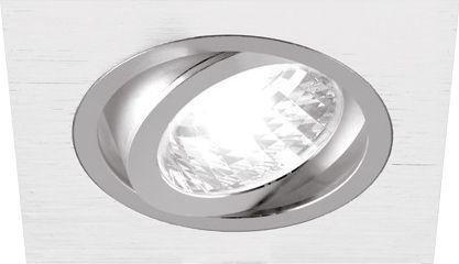 IDEUS Oprawa sufitowa wpuszczana GU10 ALUM D WHITE/CHROME IDEUS 2173
