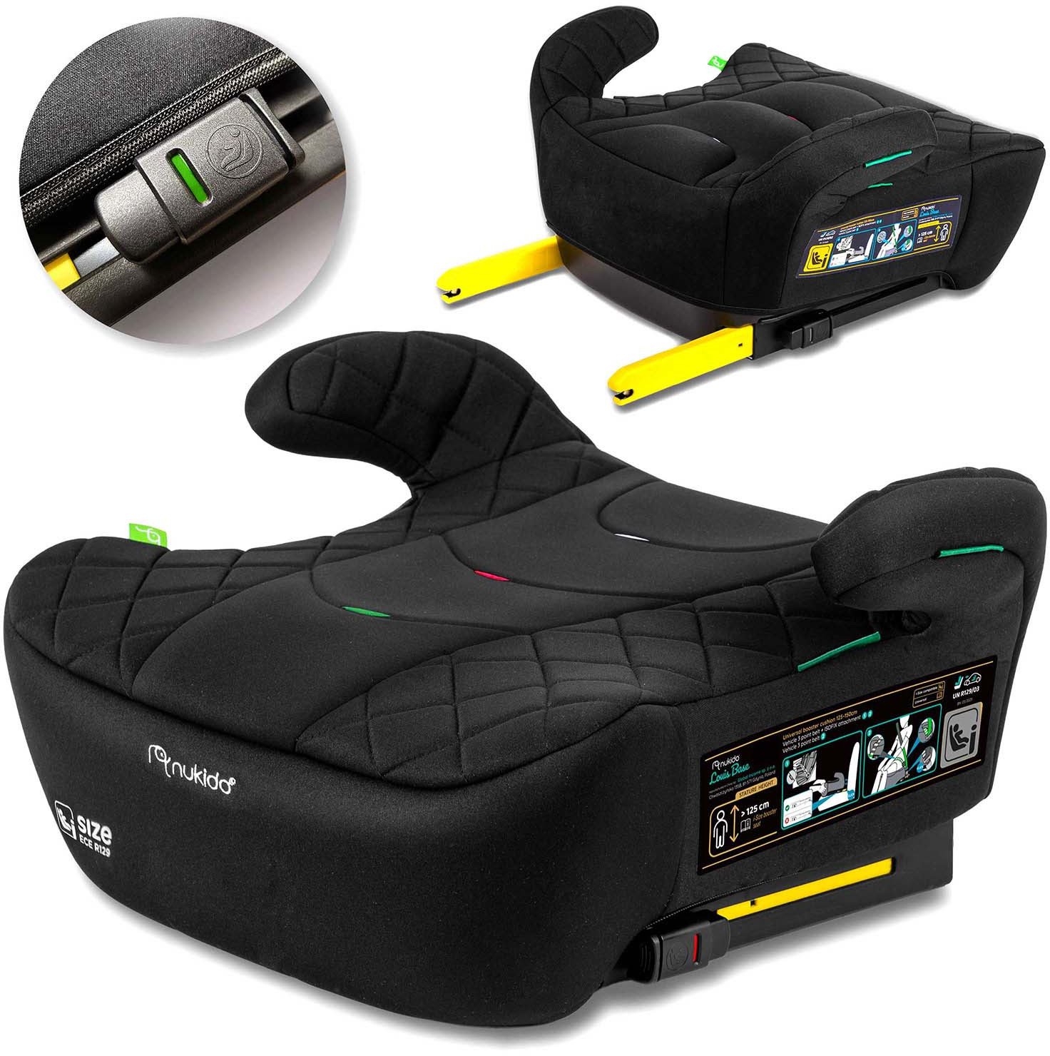 Fotelik samochodowy, siedzisko Isofix 22 - 36 kg Louis Nukido 710200