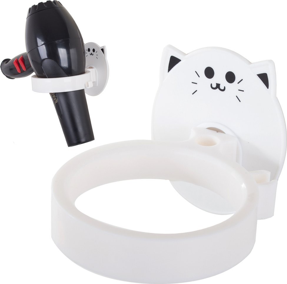 Verk Uchwyt na suszarkę naścienny łazienkowy do włosów Uchwyt na suszarkę naścienny łazienkowy do włosów