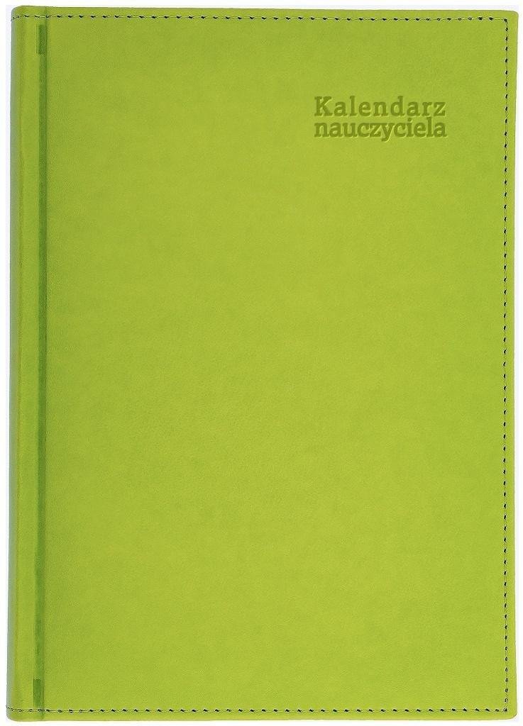 Kalendarz naucz. 2025/26 A5 tyg. Vivella seledyn