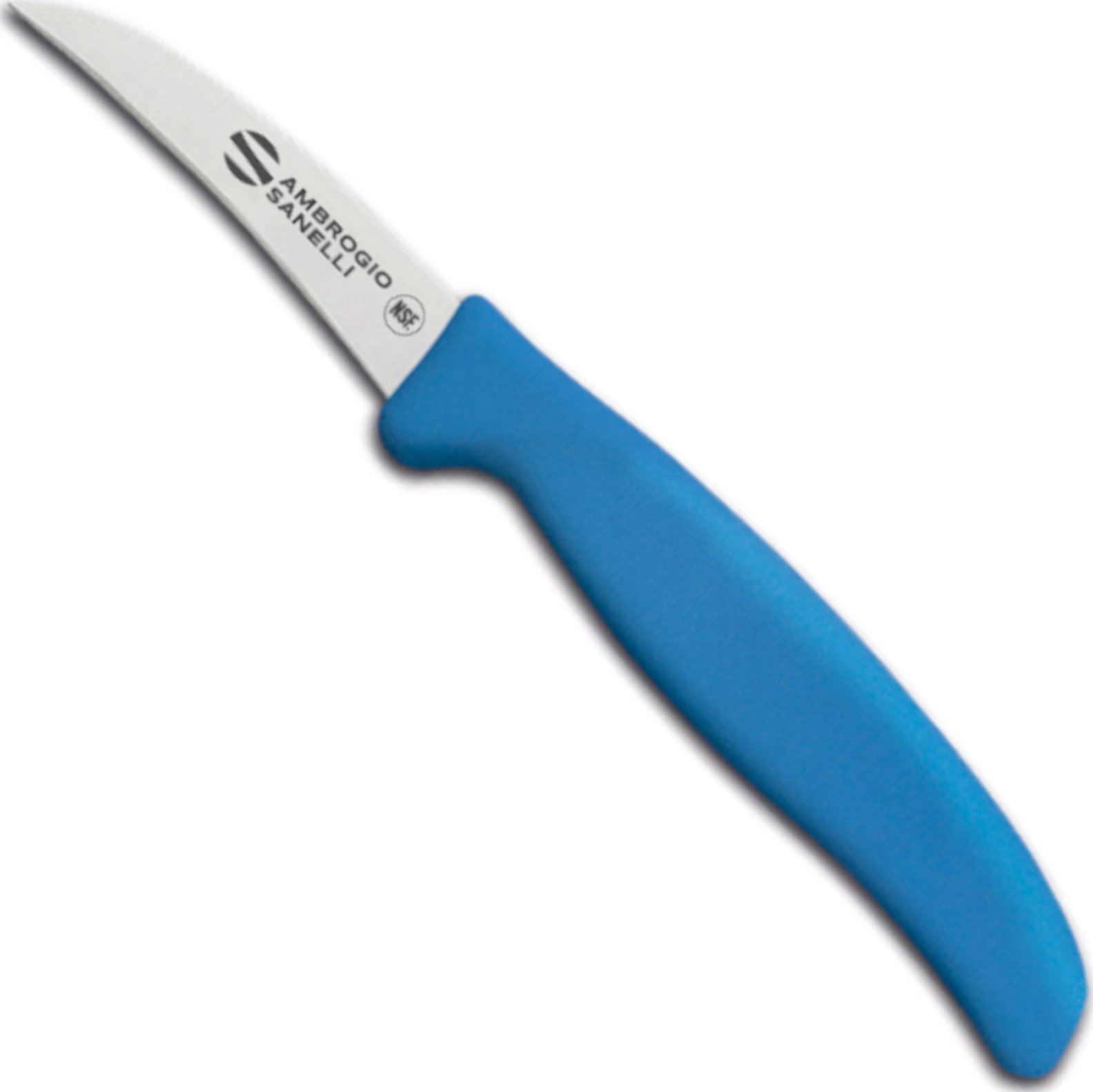 Ambrogio Sanelli Nóż do warzyw zakrzywiony SUPRA COLORE HACCP 70/190 mm - niebieski Nóż do warzyw zakrzywiony SUPRA COLORE HACCP 70/190 mm - niebieski
