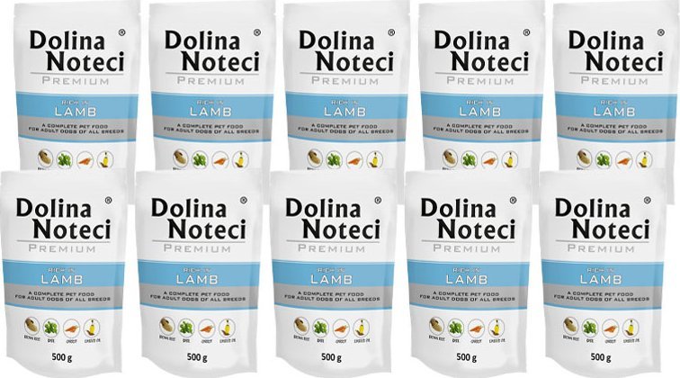 Dolina Noteci Premium z jagnieciną 10x500g