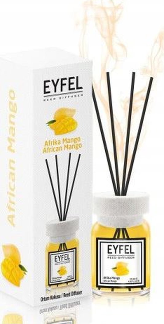 Eyfel Dyfuzor zapachowy z patyczkami Afrykańskie Mango 120ml