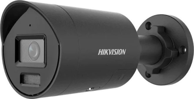 Kamera IP Hikvision Hikvision bullet DS-2CD2047G2H-LIUeF F2.8 (juoda, 4 MP, 40 m. IR; 40 m. LED, Hybrid Light)