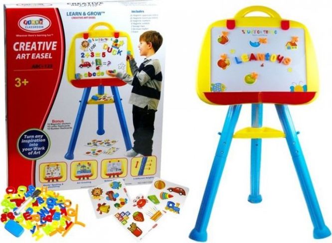 Lean Sport Duża tablica Magnetyczna Stojąca Pisak Magnes 901