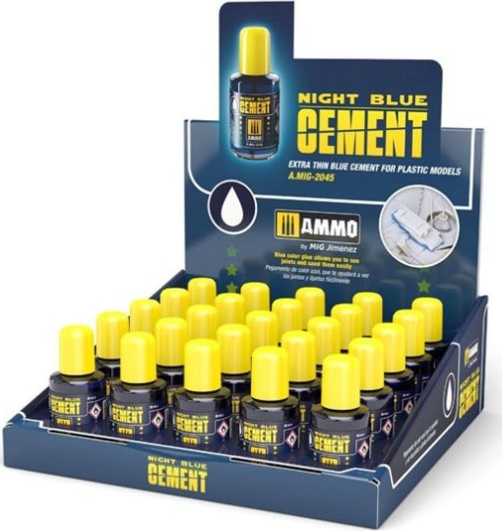 Vallejo Ammo: Night Blue Cement Display (25)