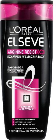 L’Oreal Paris Elseve Arginine Resist Szampon do włosów wypadających 400 ml
