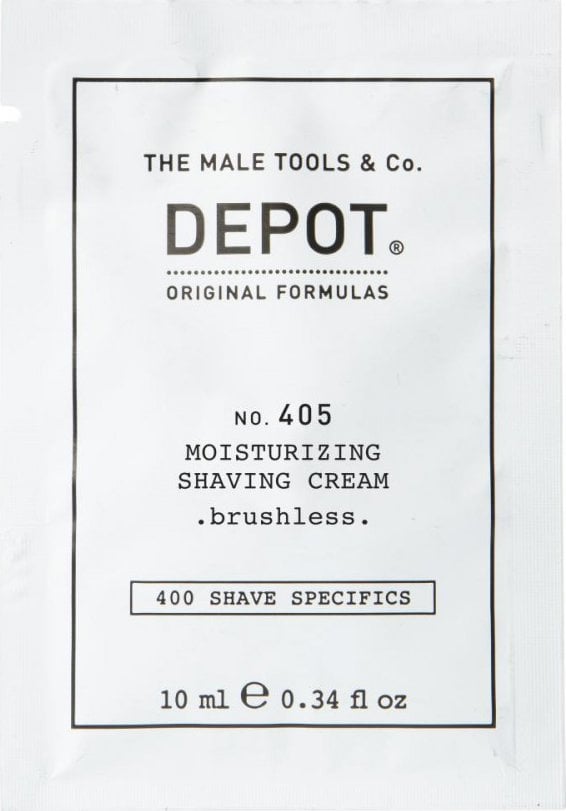 Milk Shake Depot, 400 Shave Specifics No. 405, Allantoin, Moisturizing, Shaving Cream, 10 ml For Men