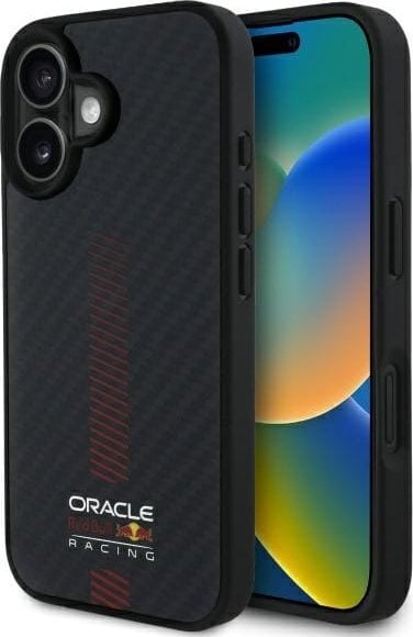 Red Bull RBHMP16M24CFGSMK iPhone 16 Plus 6.7" hardcase black/black Carbon Fiber Power Bar MagSafe