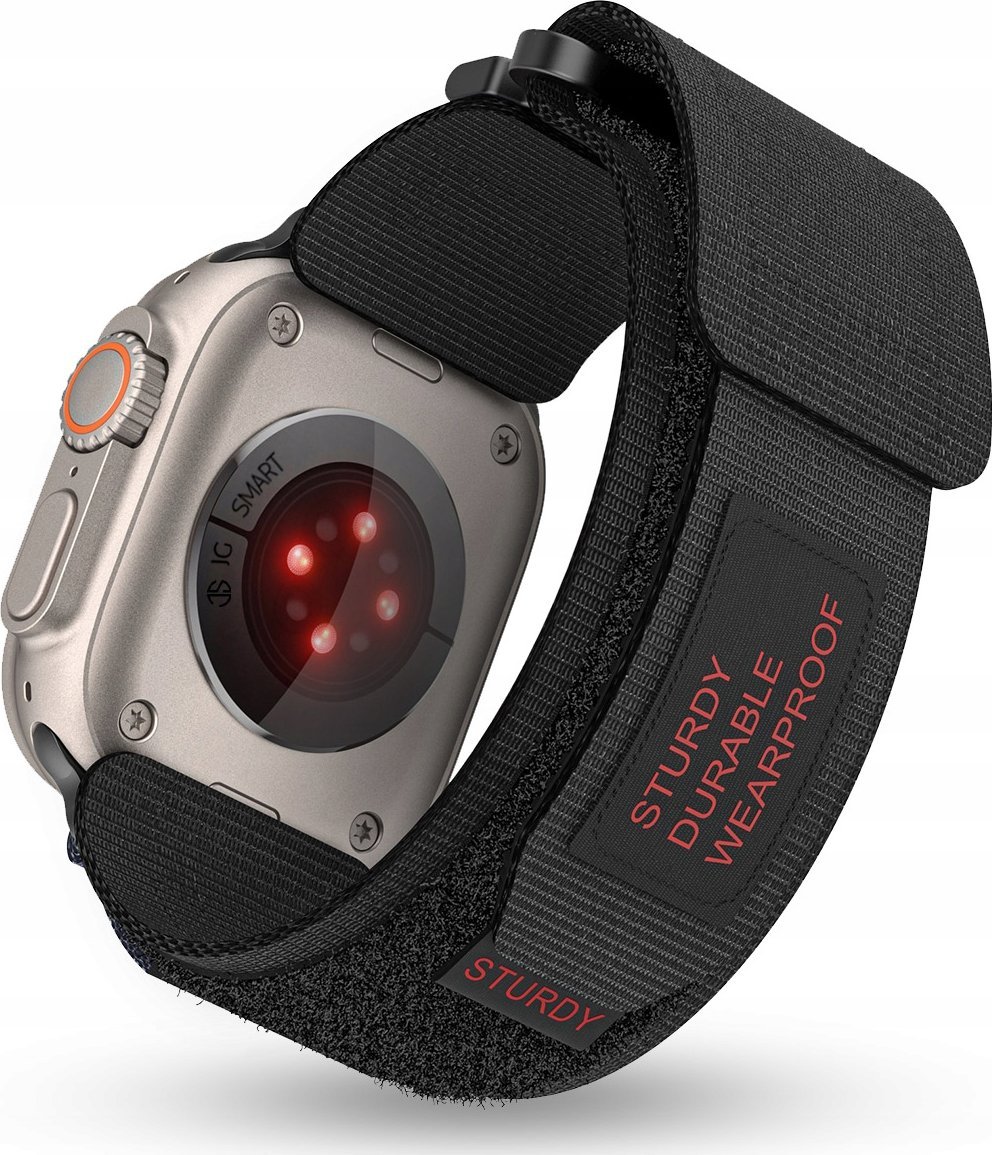 PASEK NYLONOWY do APPLE WATCH 2 3 4 5 6 7 8 9 SE ULTRA 42mm 44mm 45mm 49mm