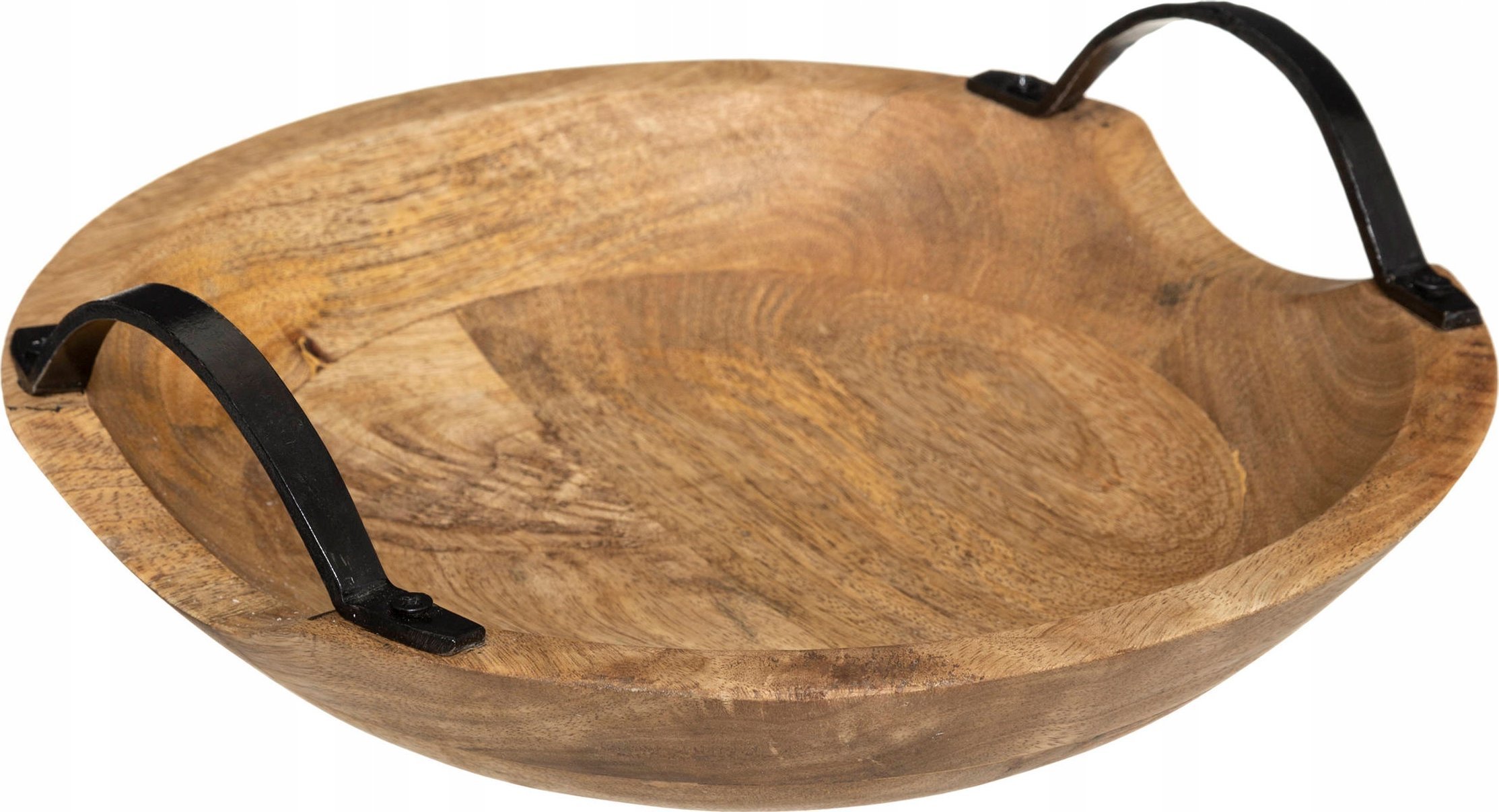 Atmosphera Ozdobna misa z drewna mango, Ø 30 cm