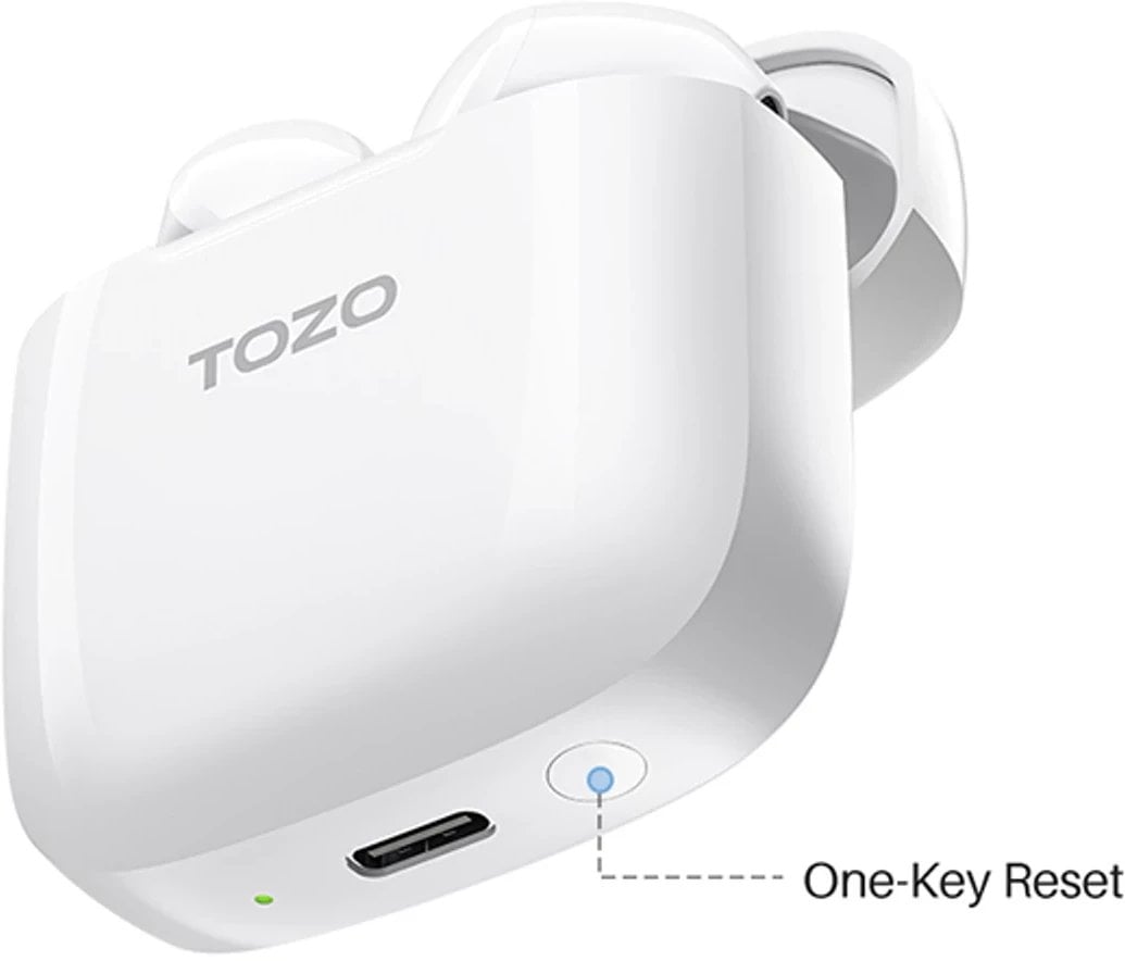 TOZO A3 Pro TWS Bluetooth Earbuds White