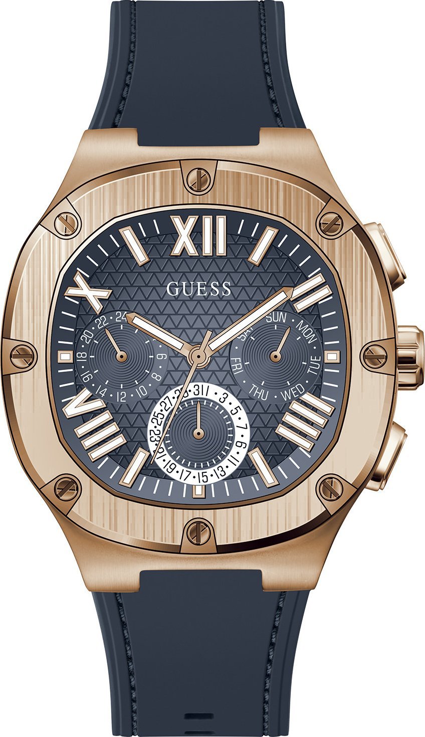 Zegarek Guess Zegarek męski Guess GW0571G2 niebieski
