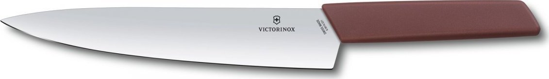 Victorinox Nóż do porcjowania, 22 cm, bordowy Victorinox 6.9016.221B