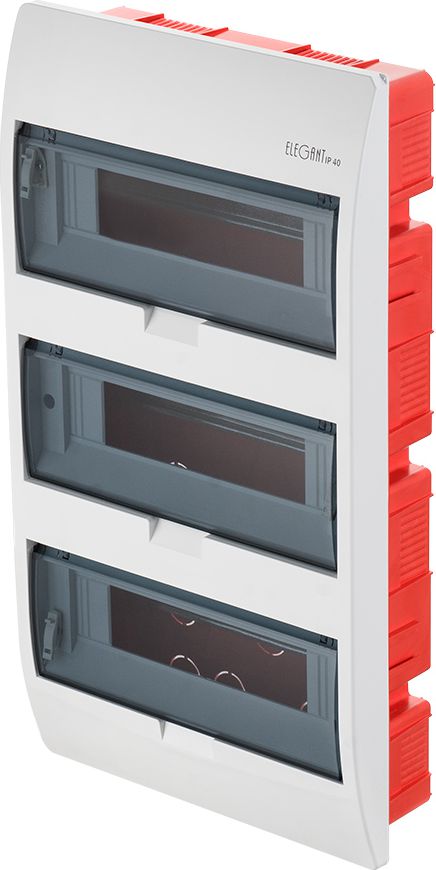 Elektro-Plast Rozdzielnica Elegant podtynkowa modułowa 3 x 12 IP40 303 x 550 x 105mm (2416-01)