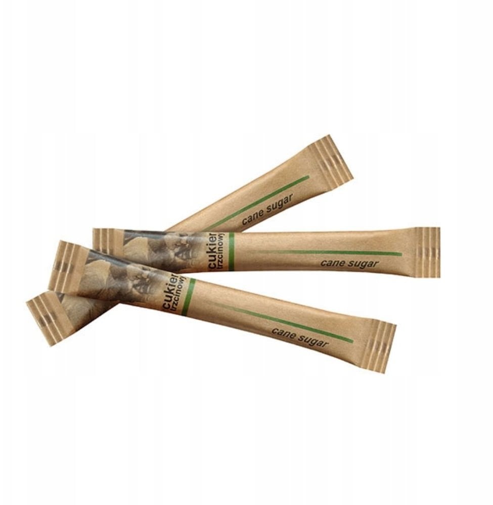 Cukier trzcinowy w paluszkach - 1000x4g
