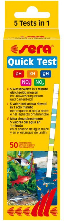 Sera TEST QUICK 5w1 50 pas.