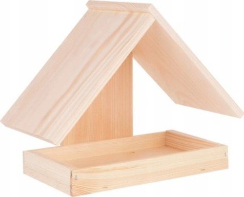 Planta Drewniany karmnik dla ptaków przyścienny 26 x 12 x 20 cm