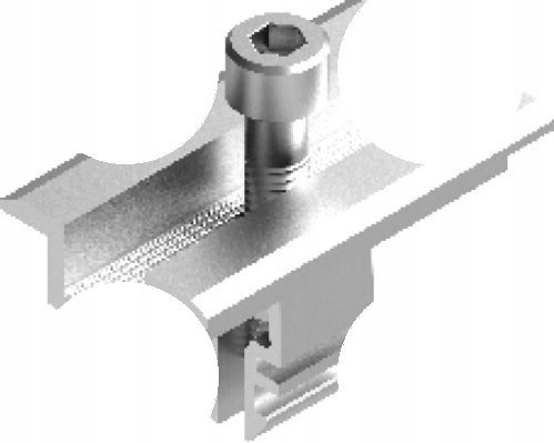 Baks Uchwyt pośredni panela KLICK PUFK 890300