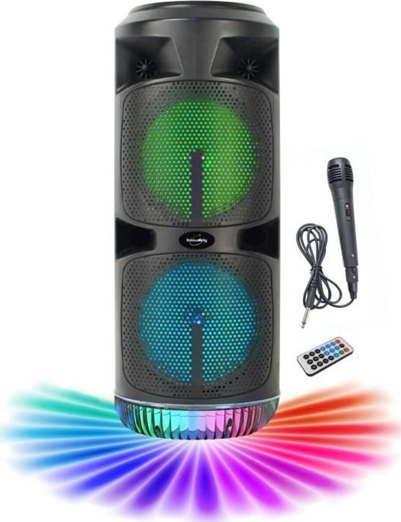 Głośnik Inovalley Głośnik Bluetooth Przenośny Inovalley KA03-XXL 450 W Karaoke