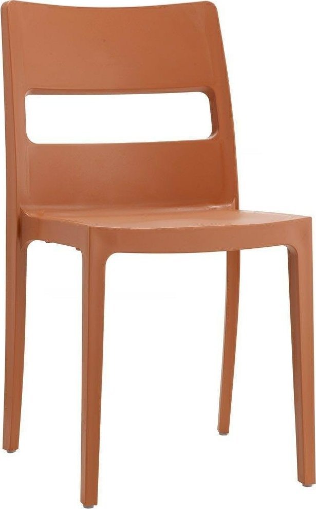 SCAB Design Krzesło Sai terracotta z tworzywa