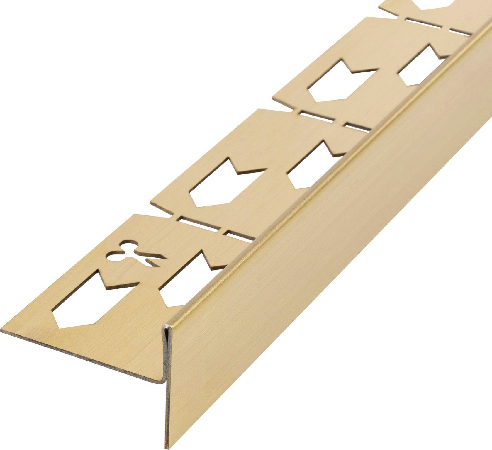 Rea Listwa spadkowa brodzikowa 120cm Złota Szczotkowana