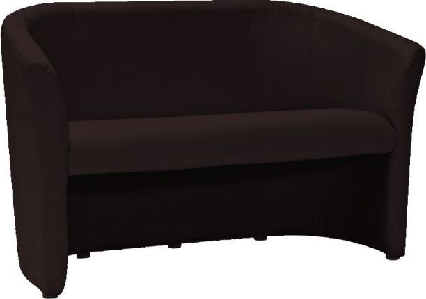 Signal Sofa TM-2 ciemno brązowa dwuosobowa do salonu SIGNAL