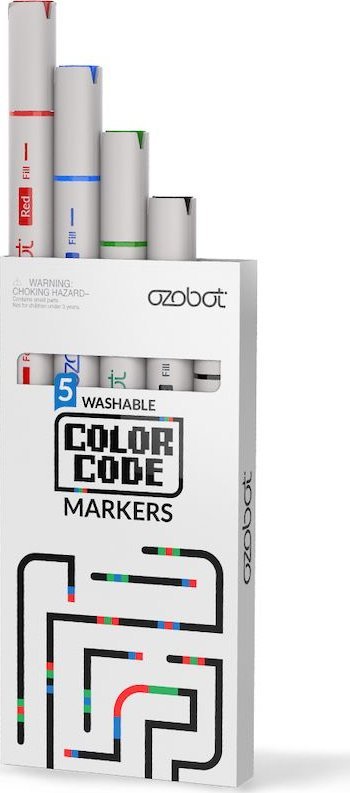 Ozobot Ozobot Color Code Markers, 5-pack - Washable