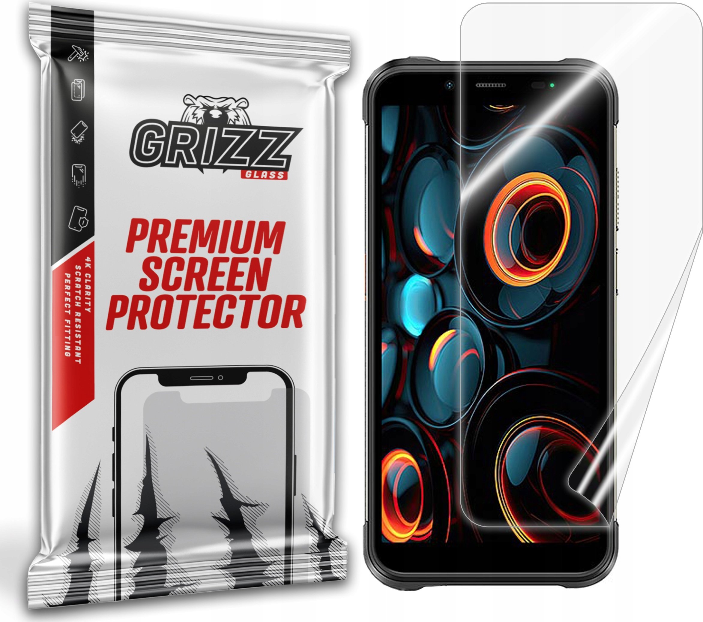 GrizzGlass Folia ceramiczna GrizzGlass CeramicFilm do Ulefone Power Armor 16s