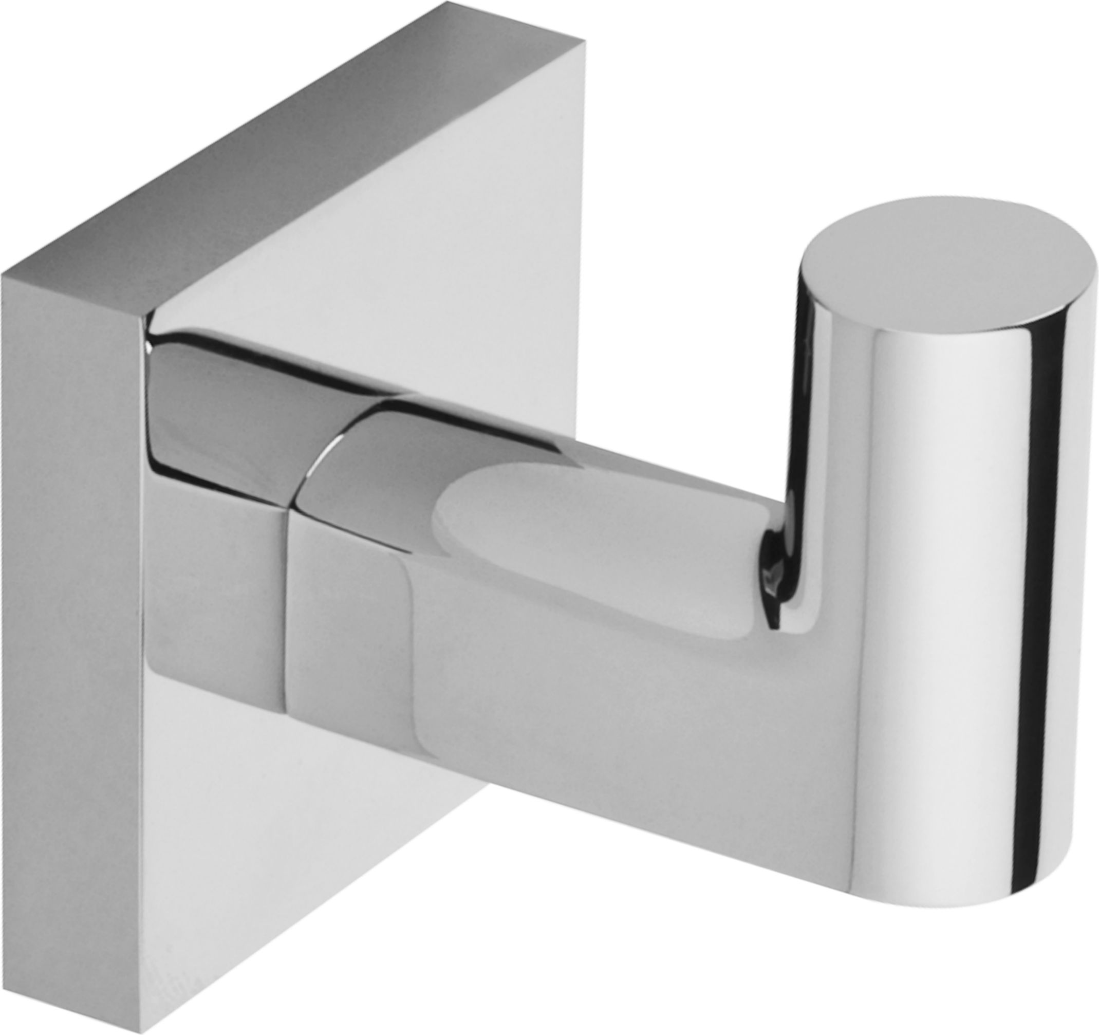 Omnires Uchwyt 1-hakowy Tyber chrom (TB50110)