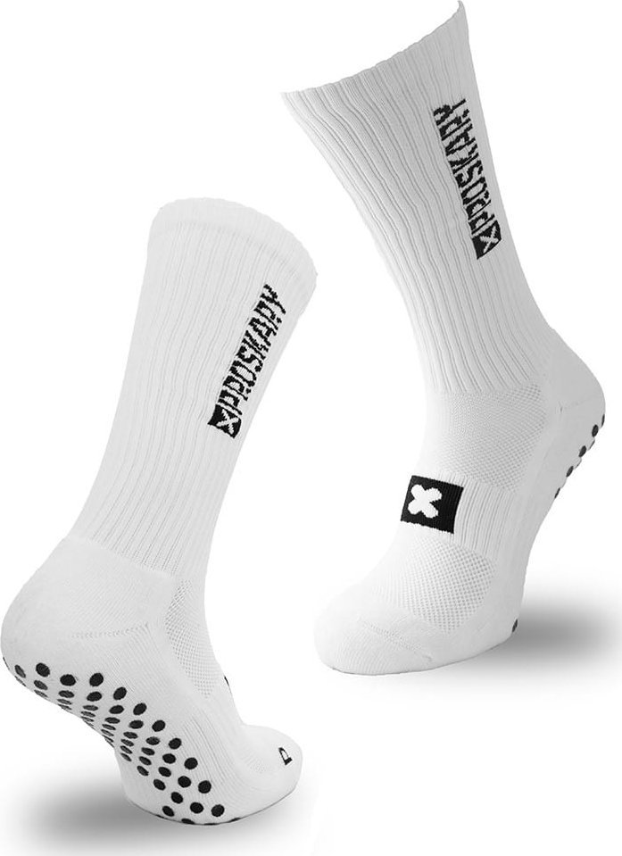 Proskary Skarpety sportowe Junior Białe / White Comfort 34-40 Proskary