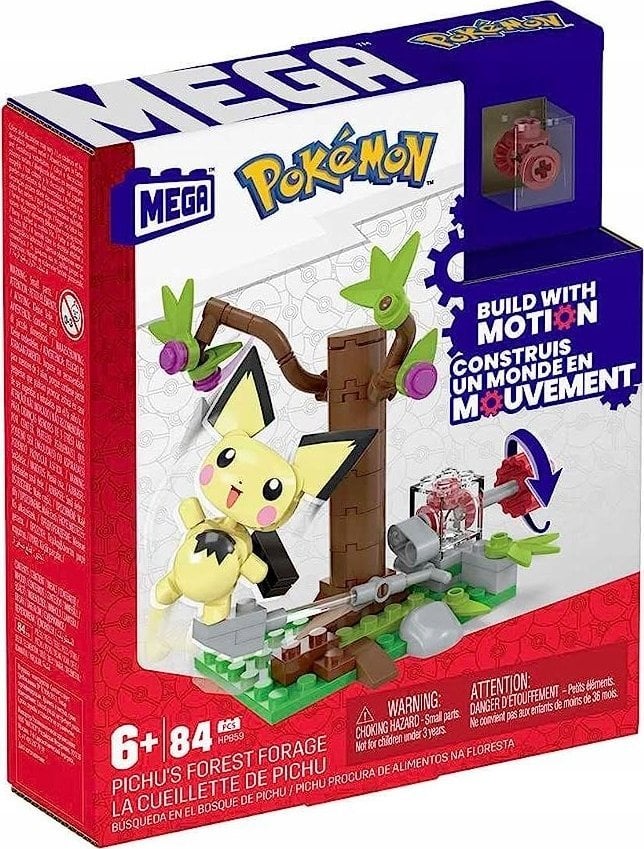 Mega Bloks Zestaw konstrukcyjny Pokemon Leśna przygoda Pikatchu