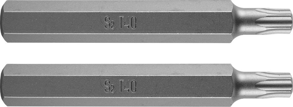 Neo KOŃCÓWKA TORX T40 X 75 MM S2 X 2 SZT. 10-942 NEO