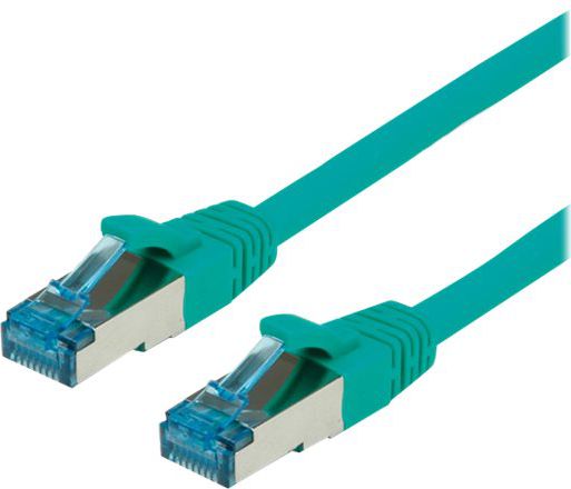 Value Patchcord Cat6a, S/FTP, LSZH, 1m, zielony (21.99.1941)