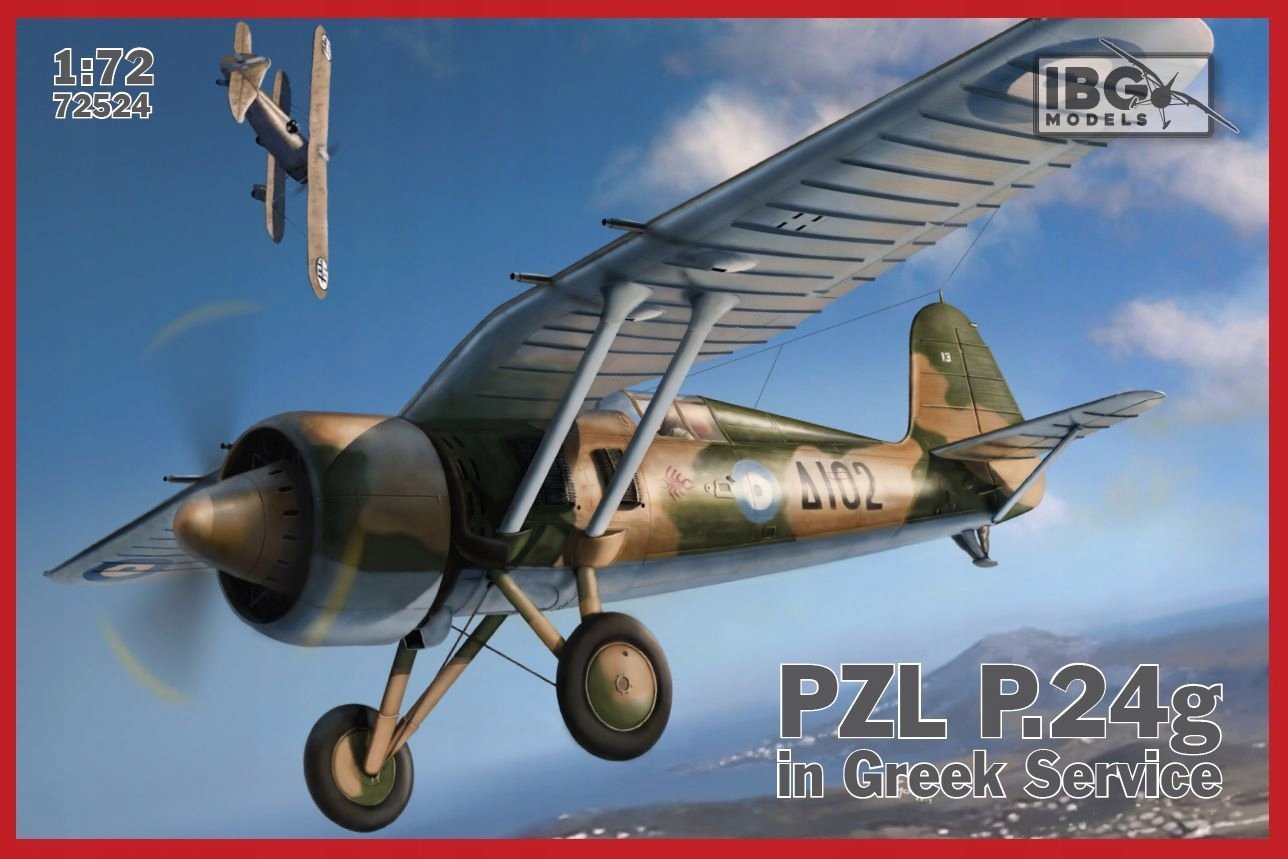 Ibg Model plastikowy PZL P.24g Greek Service Ibg