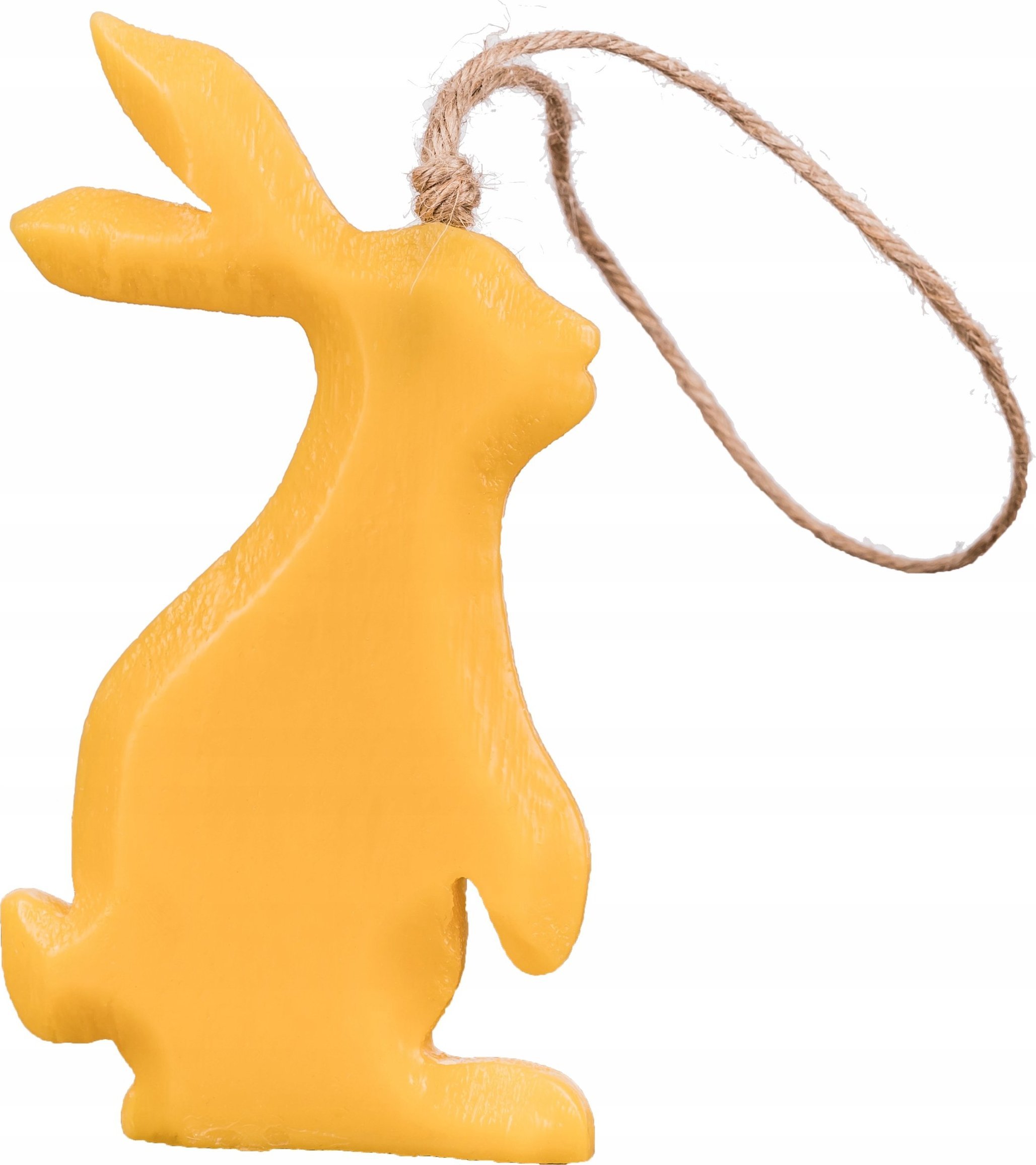 Dekoracja świąteczna Łysoń Zawieszka z wosku pszczelego zając mały (S2723) - S2723