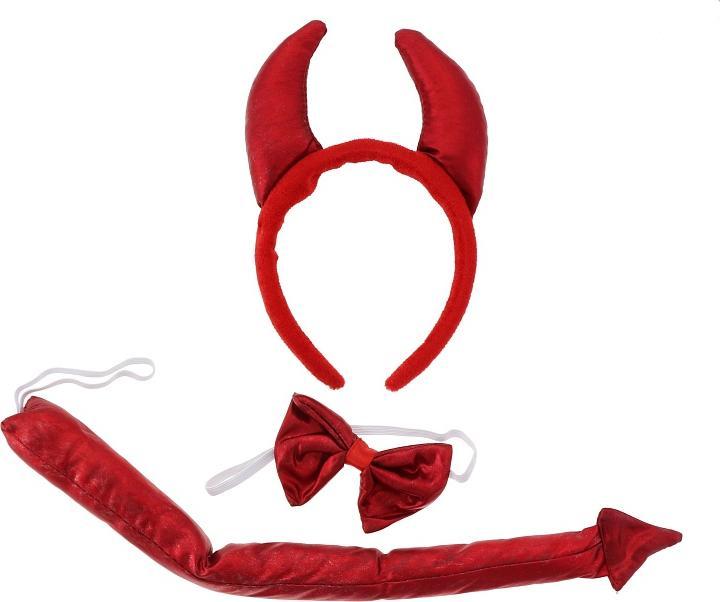 GoDan Zestaw Diabel Satynowy HALLOW - 5905548925981