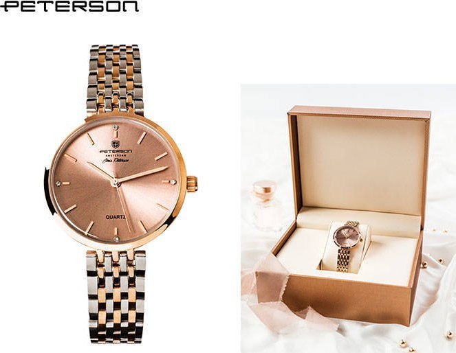 Zegarek Peterson Zegarek damski ze stali nierdzewnej Peterson NoSize