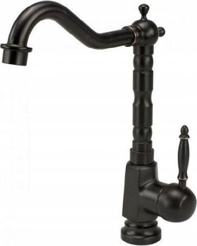 Bateria umywalkowa Rea Retro stojąca czarny (REA-B0183)