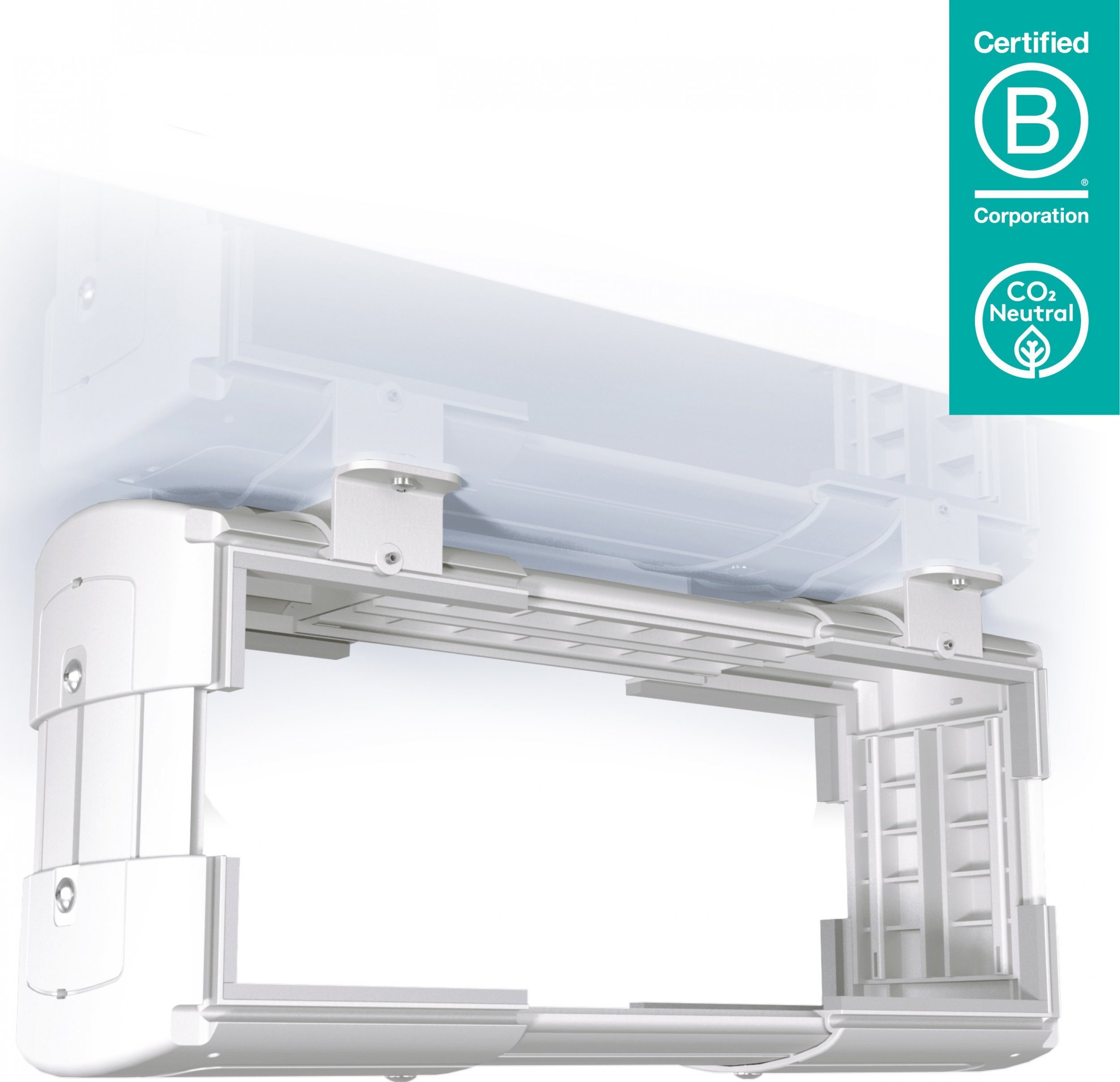 Uchwyt do komputera DATAFLEX DATAFLEX Katame CPU holder, mały, biały