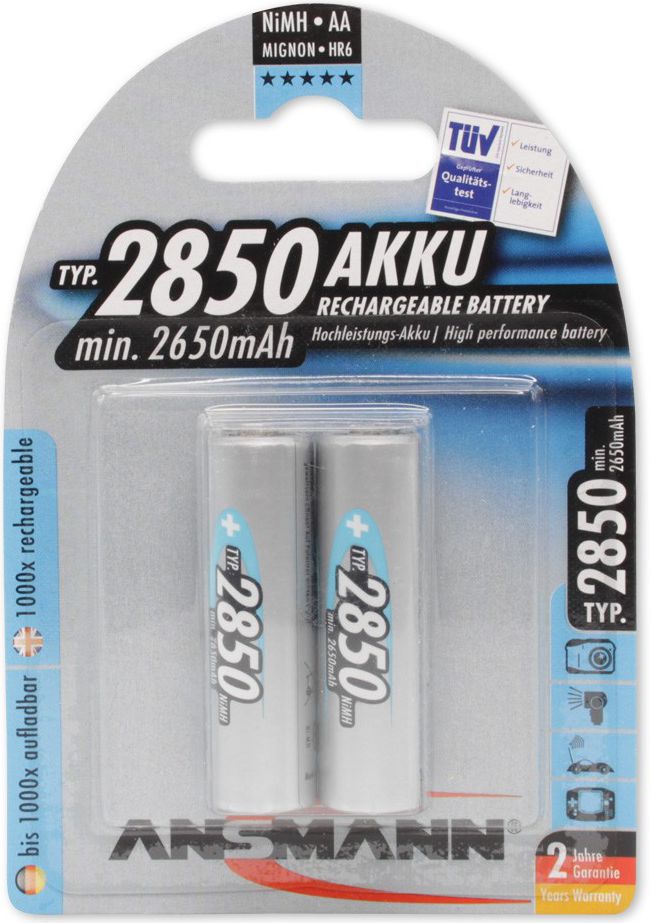 Ansmann Akumulator AA / R6 2850mAh 2 szt.