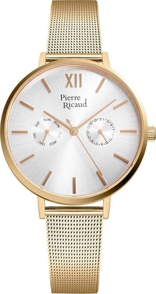 Zegarek Pierre Ricaud Zegarek damski Pierre Ricaud P22110.1163QF złoty