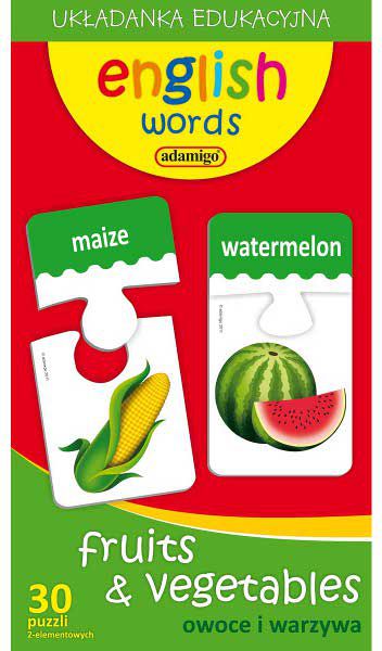 Adamigo Zestaw Edukacyjny Owoce i Warzywa (6120)