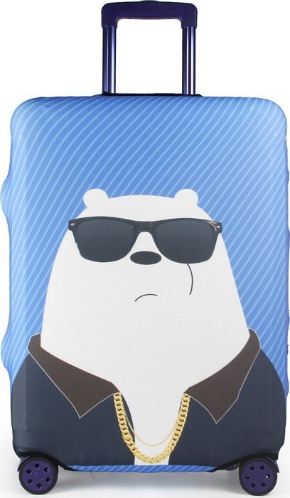 Pokrowiec ochrony na walizkę - Misiu L