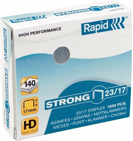 Rapid Zszywki Strong 23/8, 1000 szt. (10K257C)