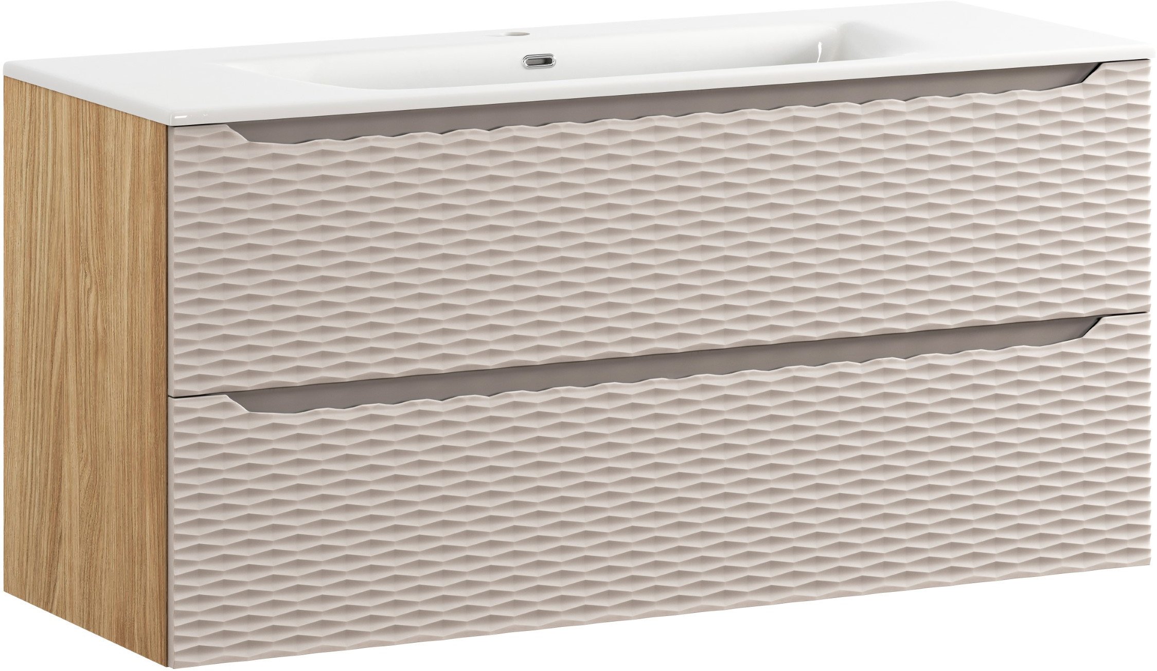 Zestaw meblowy 120cm z umywalką meblową SKY