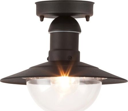 Rabalux Plafon balkonowy czarny Rabalux Oslo