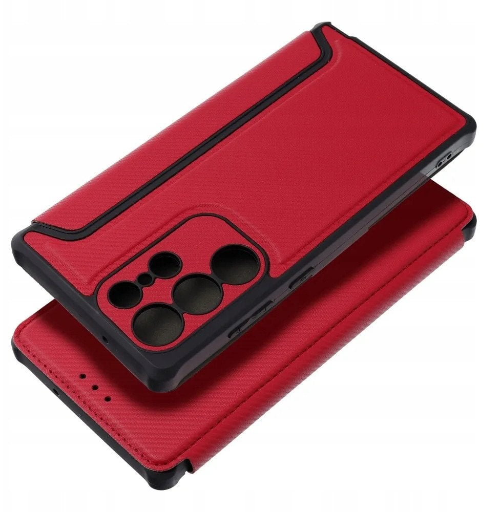 Kabura RAZOR Book do SAMSUNG A26 5G czerwony