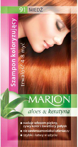 Marion Szampon koloryzujący 4-8 myć nr 91 miedź 40 ml