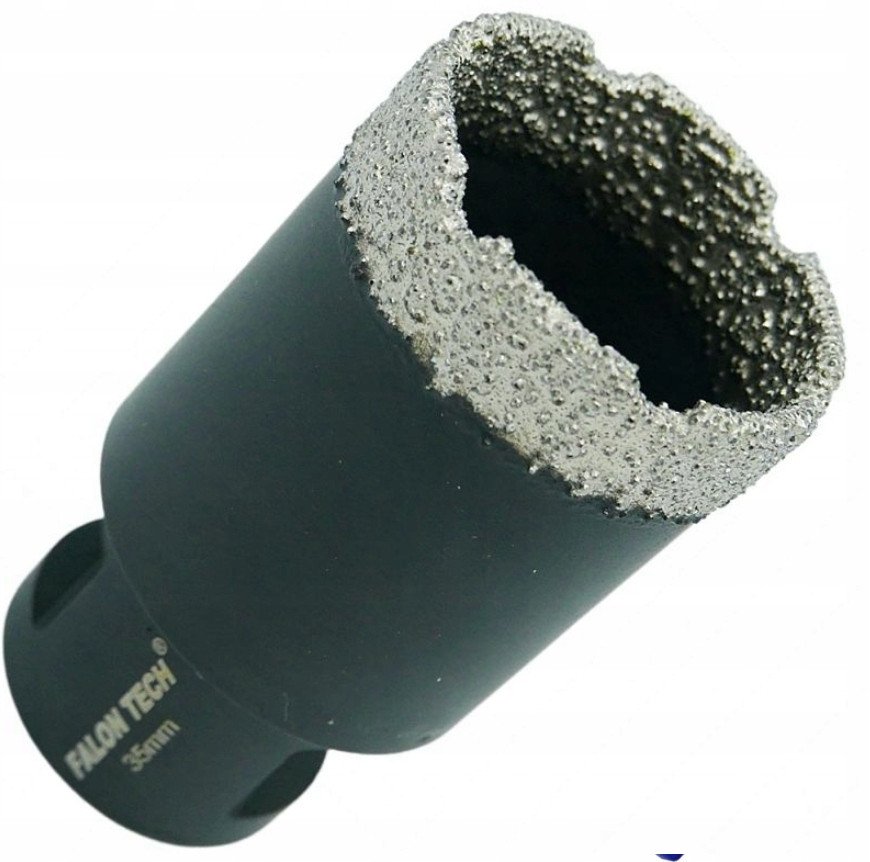 OTWORNICA DIAMENTOWA 35mm M14 KORONKA FREZ WIERTŁO DO GRESU BETONU KAMIENIA